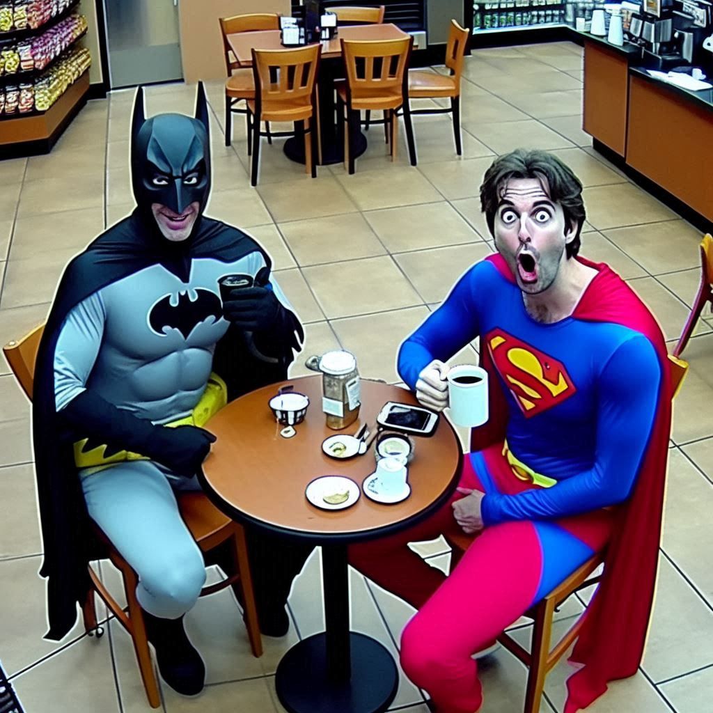 Florida Man Batman and Superman
