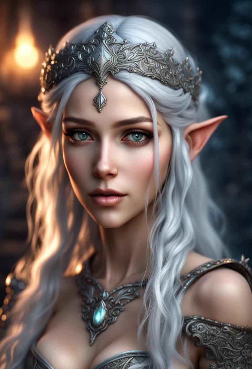 Elven Princess - AI Generated Artwork - NightCafe Creator