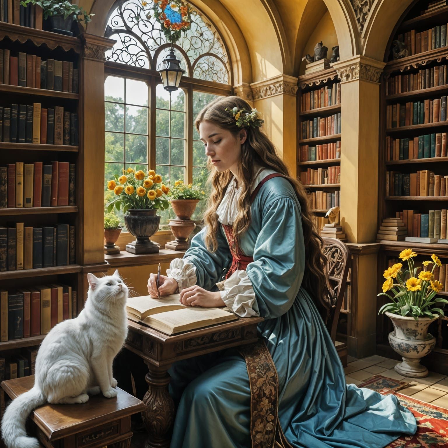 White Cat's editorial advice was always followed.