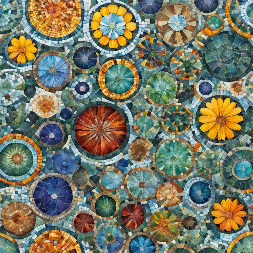 Mystical Mosaic of Essential Oils