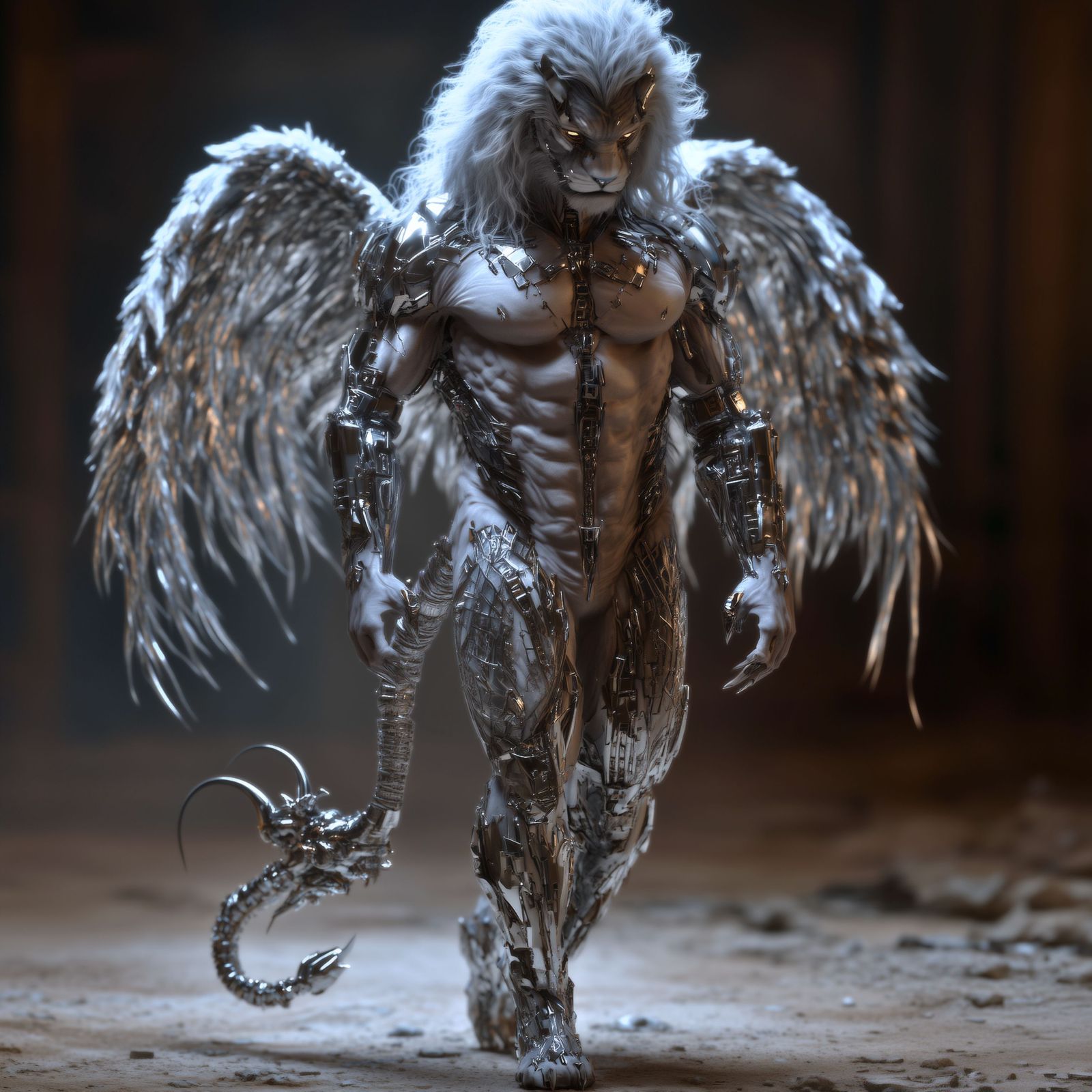 Cyborg Manticore