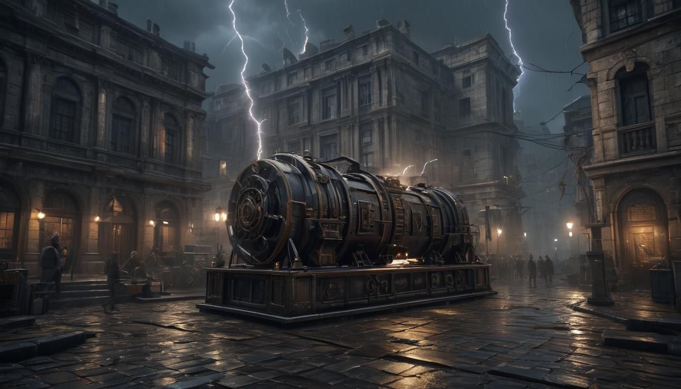 Anachronistic tech. Something is not right