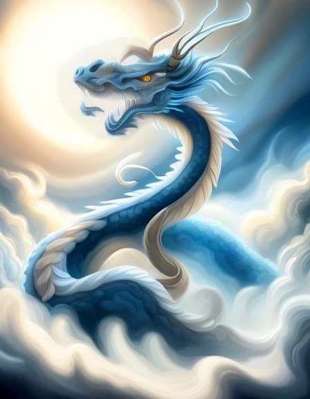 dragon clouds - AI Generated Artwork - NightCafe Creator