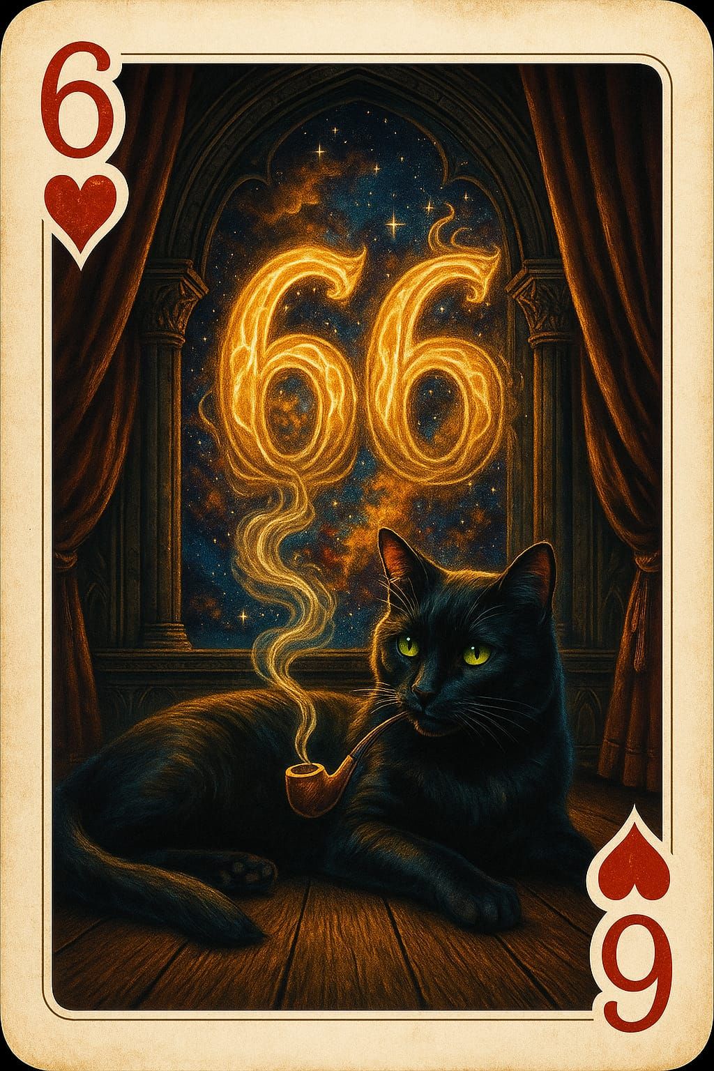 6 of hearts ALBUS!!! The Pipe of Prophecies Is NOT a Toy!