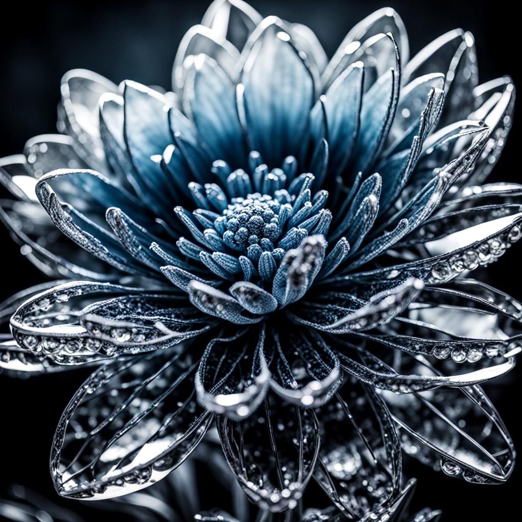 crystal flower