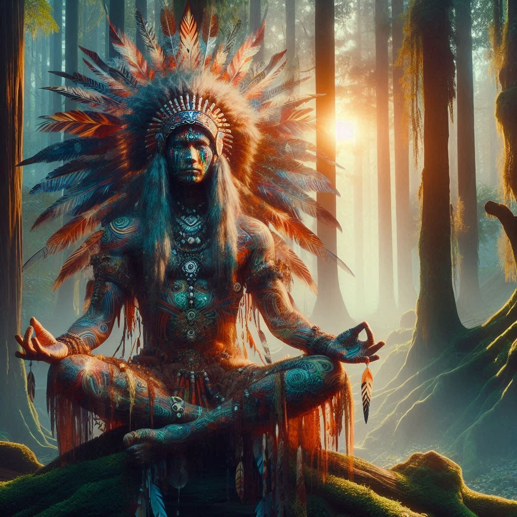 double exposure beautiful fantasy portrait landscape..