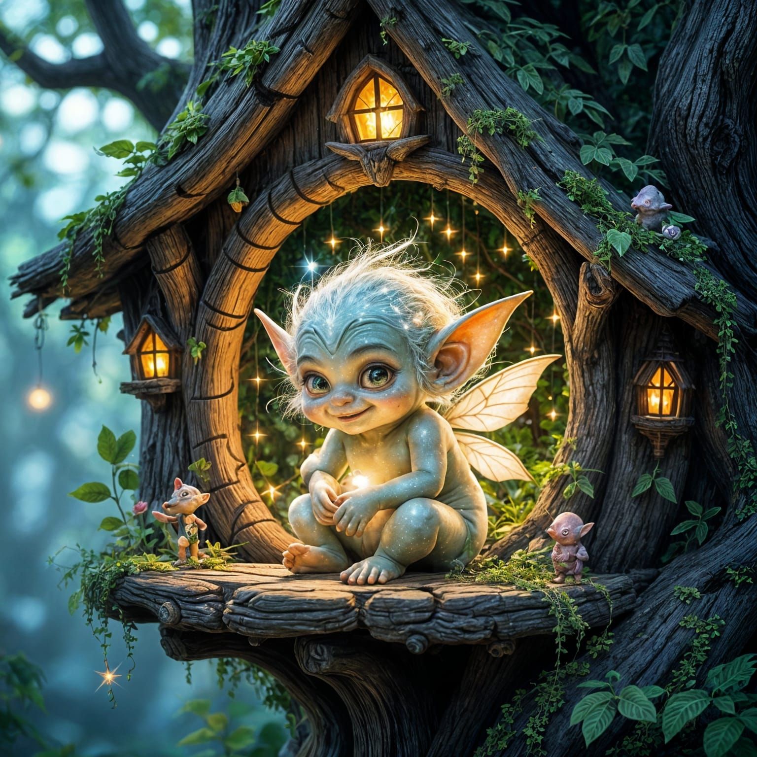 Forest Sprite  by @RedPixie