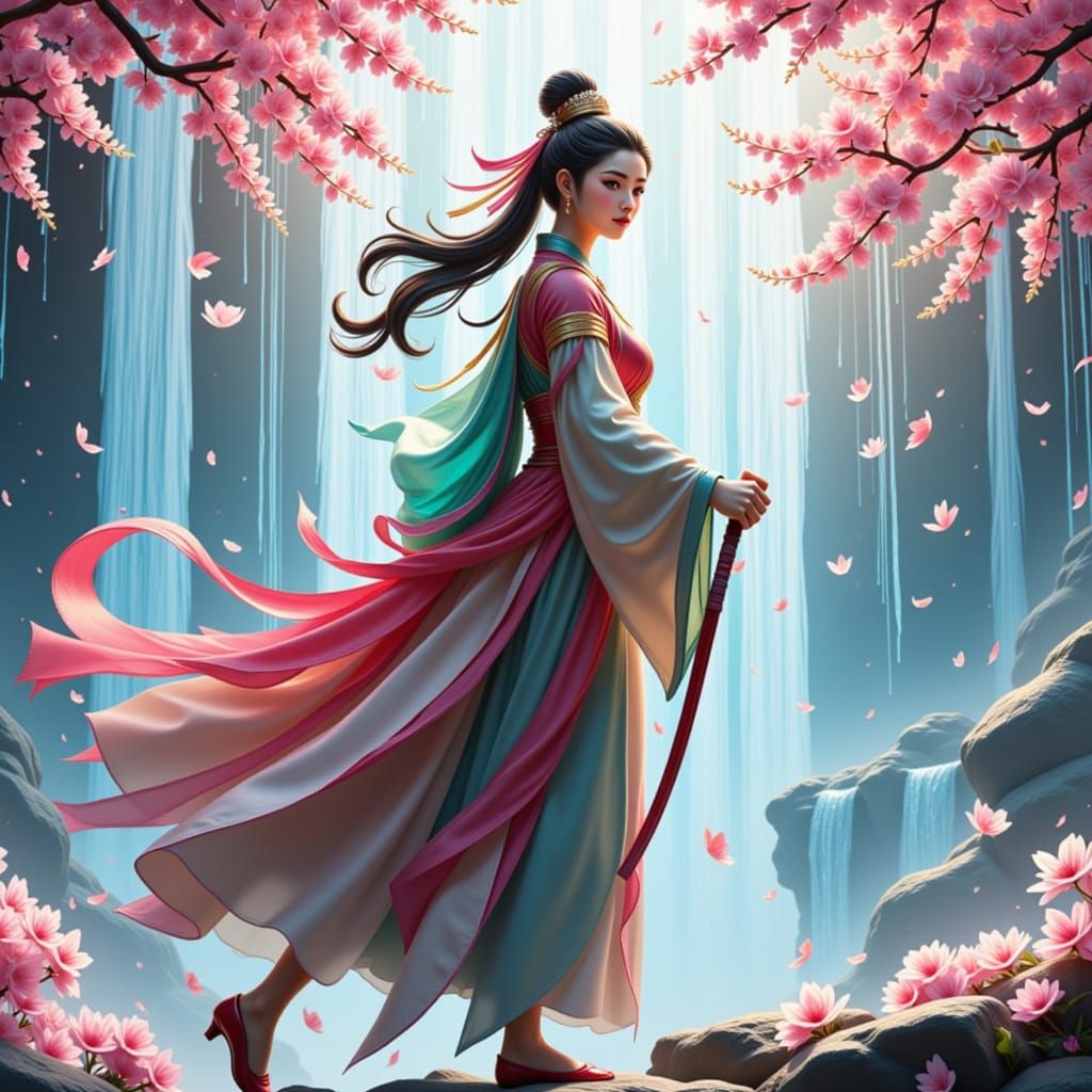 <lora:WuxiaFluxV0001:1.0>