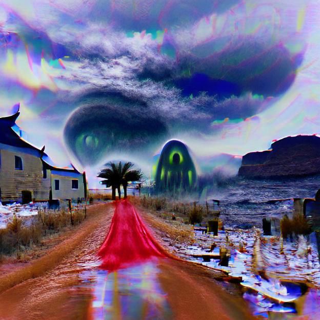 Otherworldly horror