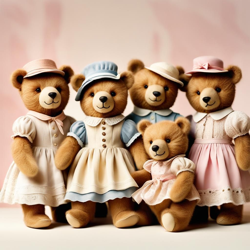 Teddy Bear Exhibition Inspired by Beatrix Potter