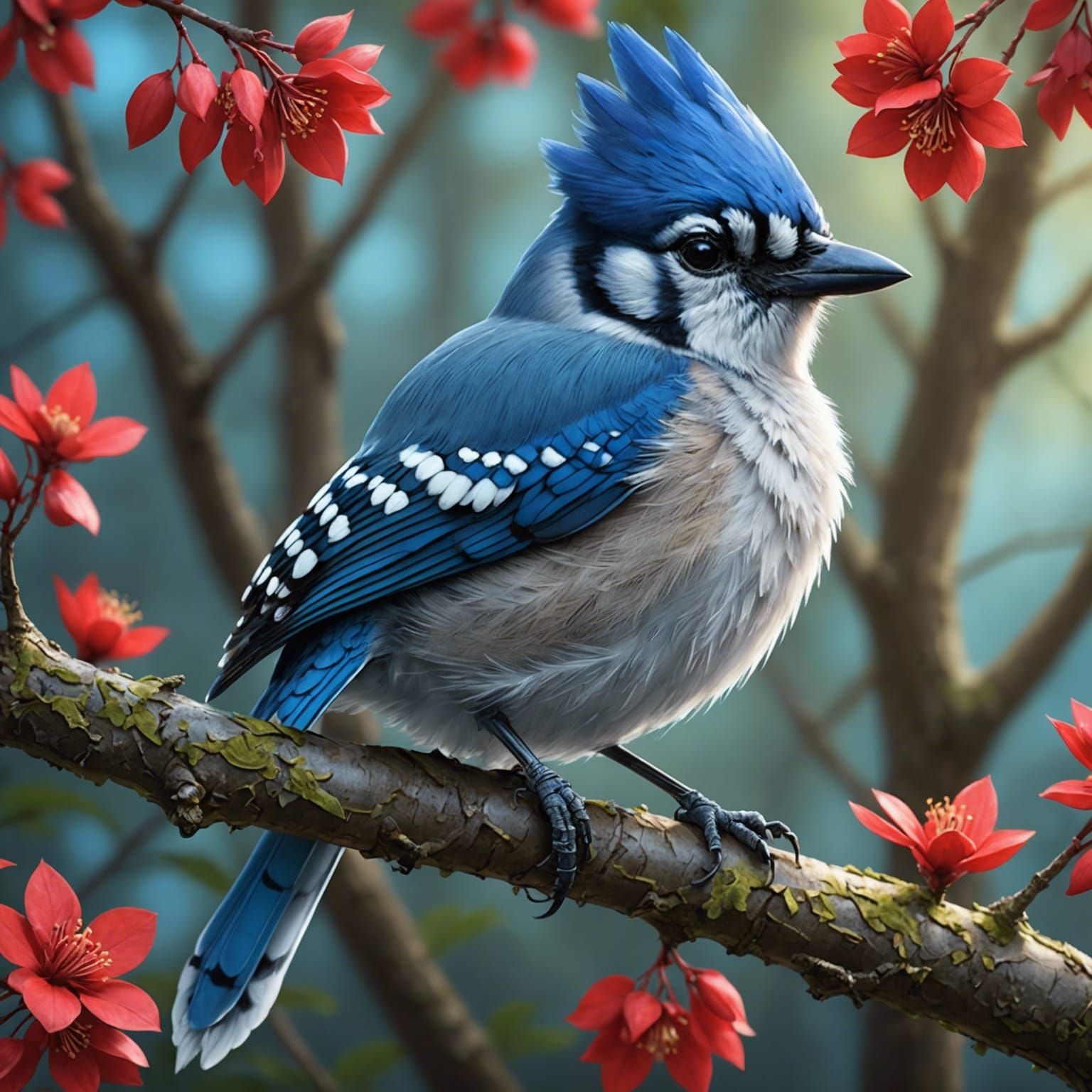 Blue Jay   by @Alicia Hopkins