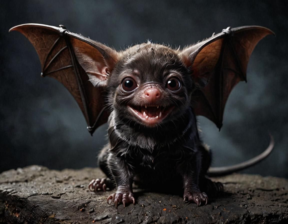 Wannabe vampire but cute  by @moowokuorn