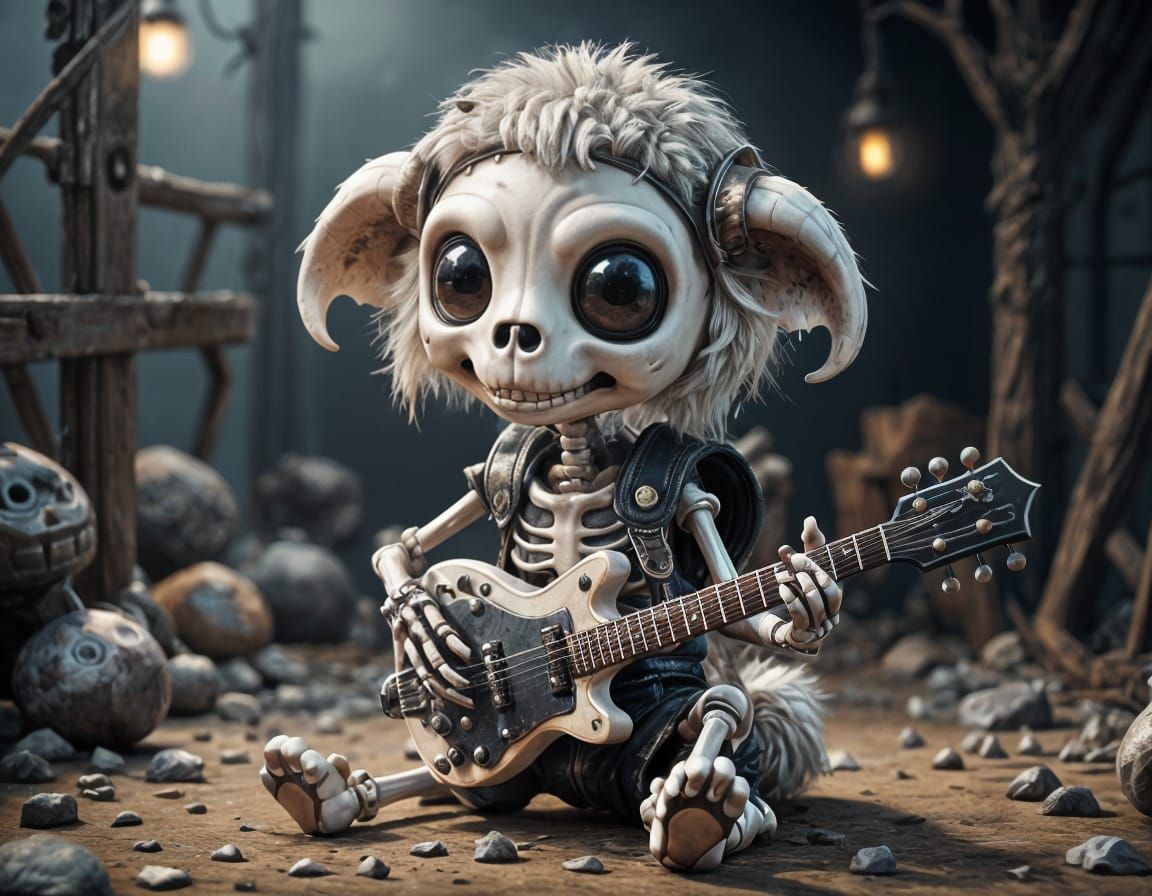 Boney Gremlin  by @Moose Potato