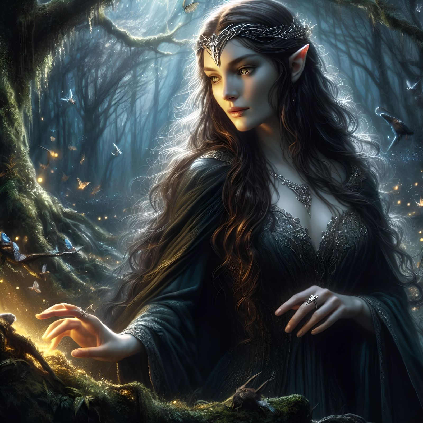 Elven Lady of Tolkien's Realm