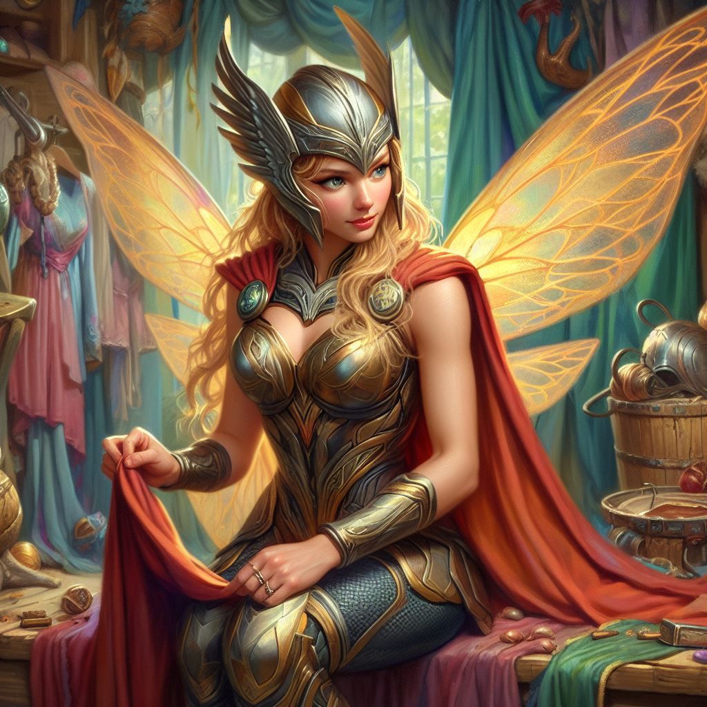 Fairy as Thor
