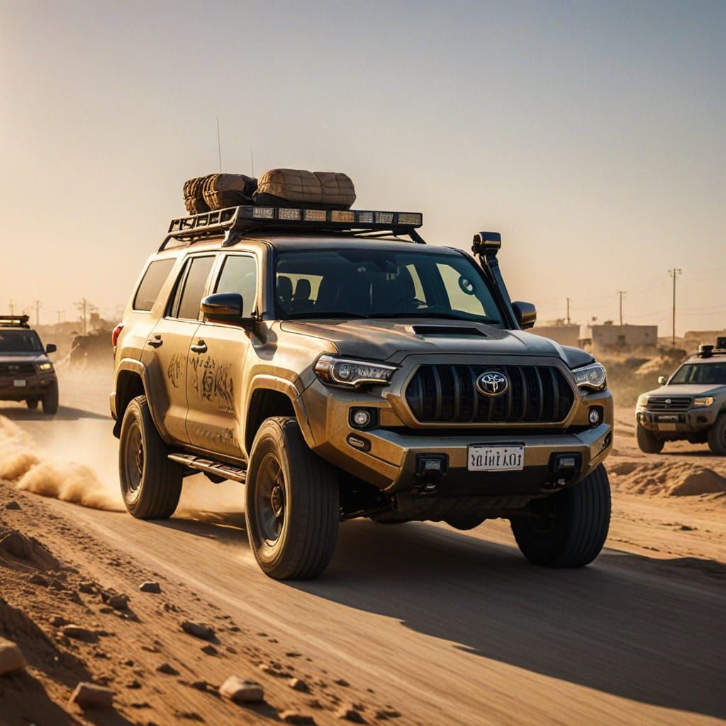 President's Motorcade Enters Gaza in a Dramatic Concept Art ...