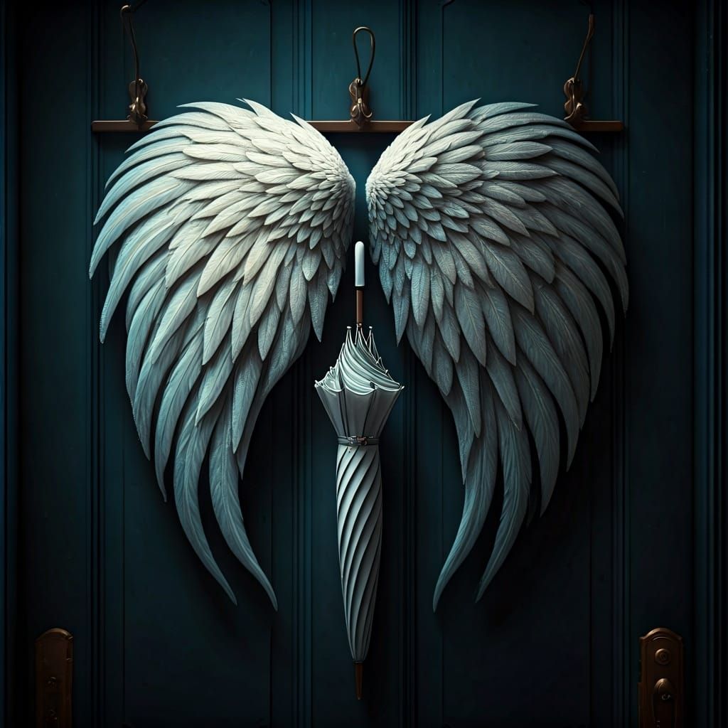 Hanging my wings at the door