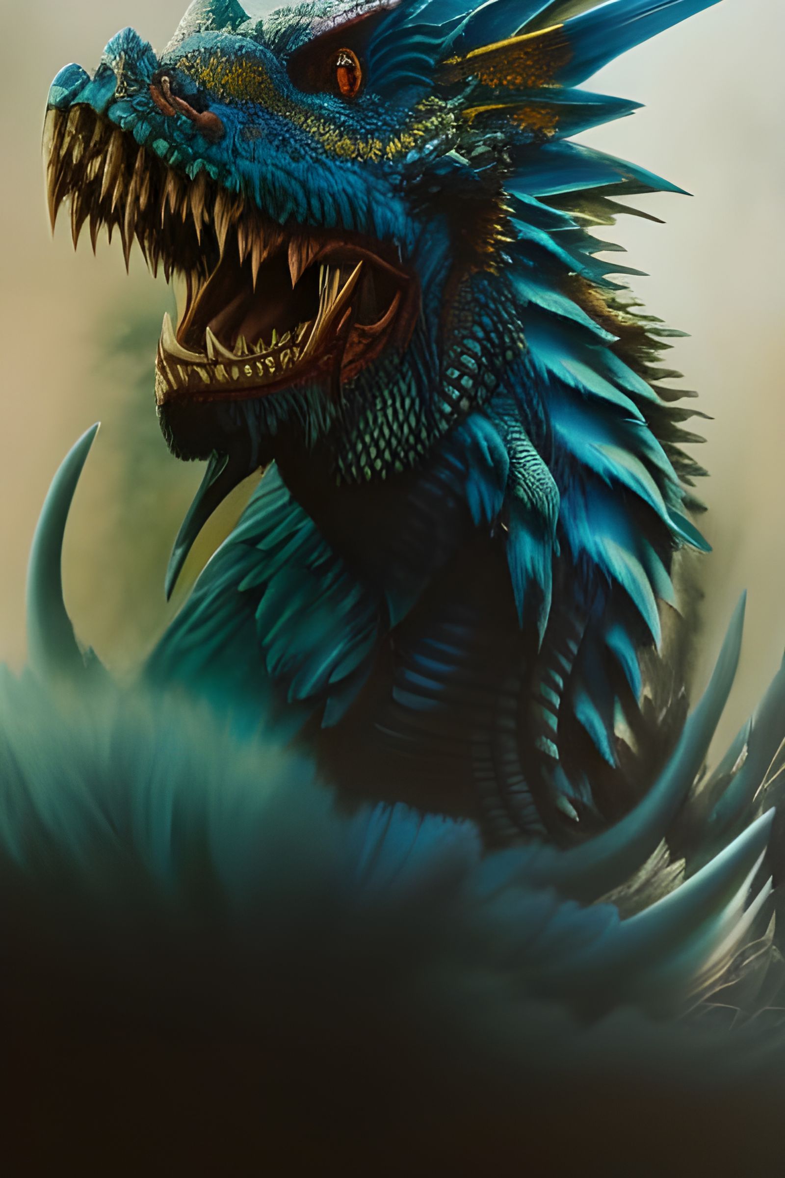 Colorfuly dragon