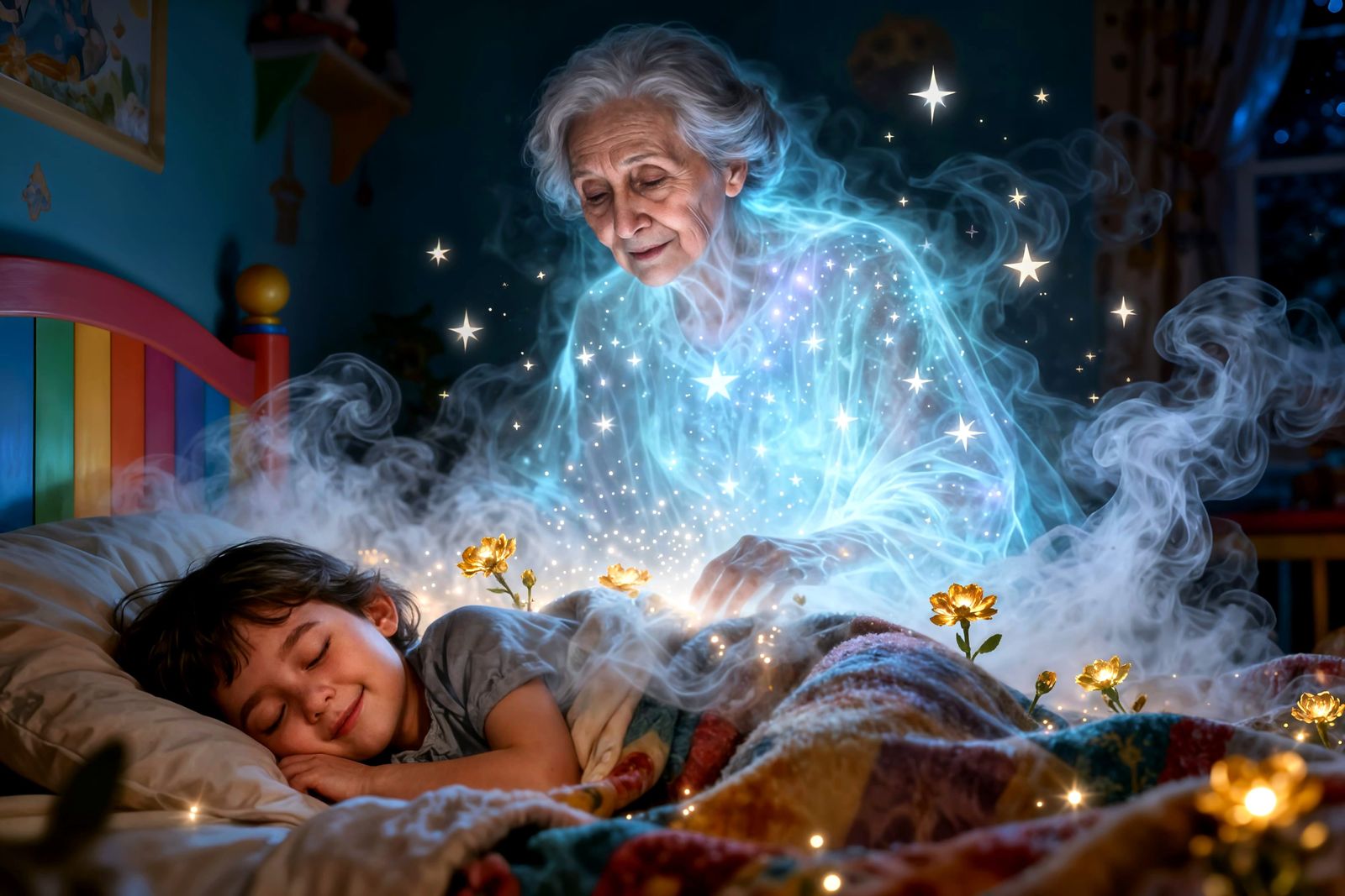 'I told you,Grandma always here for you'🤗✨  by @Lina Poe