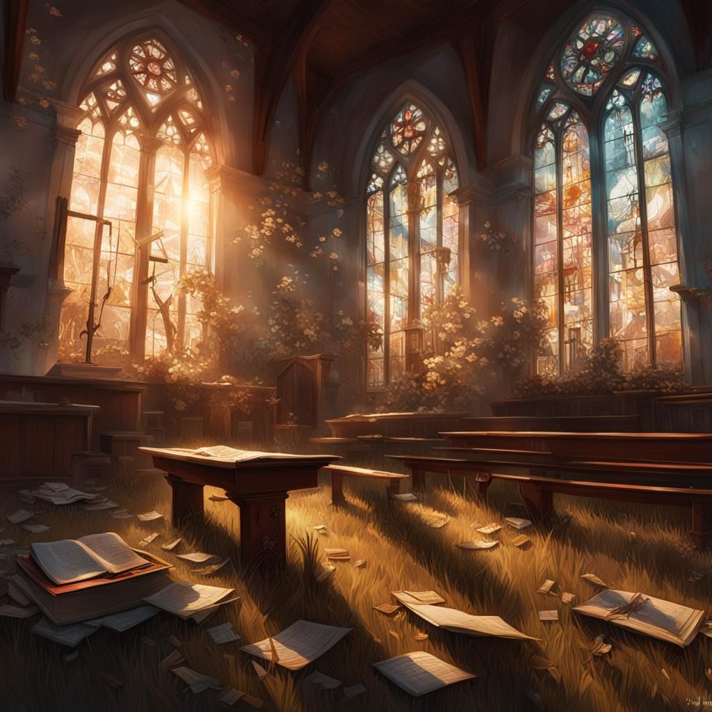 Abandoned Church  by @Gicolek