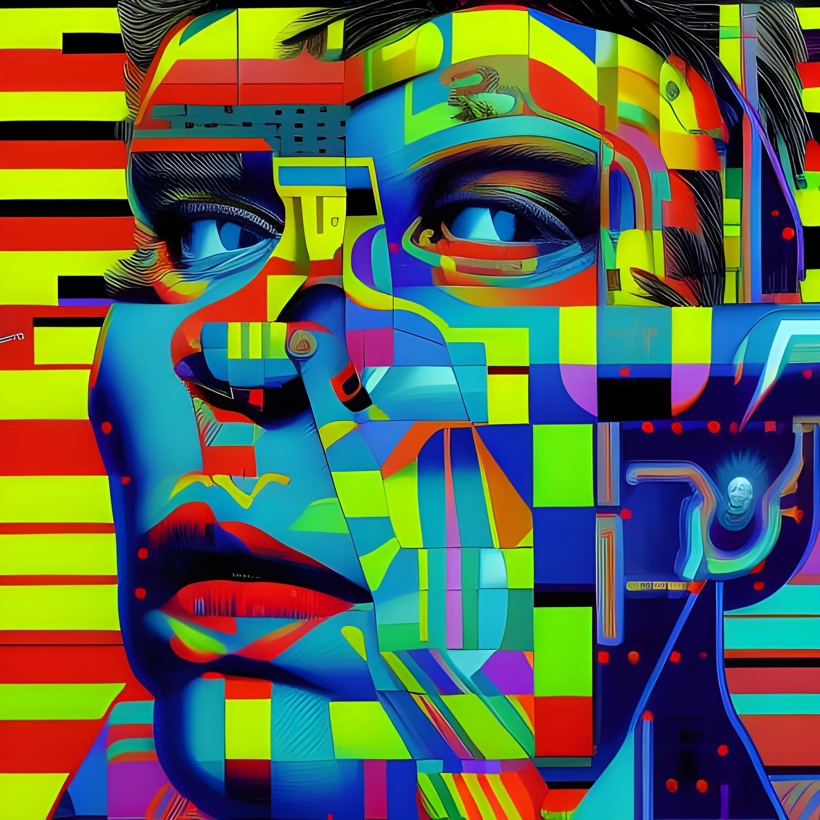 Human face