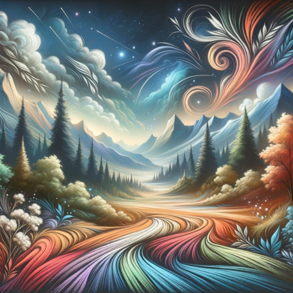 Fantasy landscape