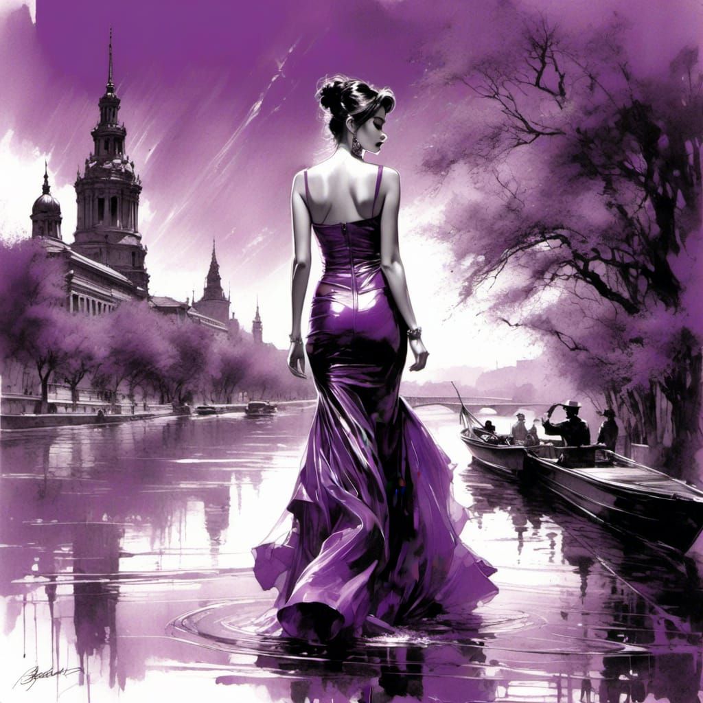 <lora:MonochromePainting:1.0>