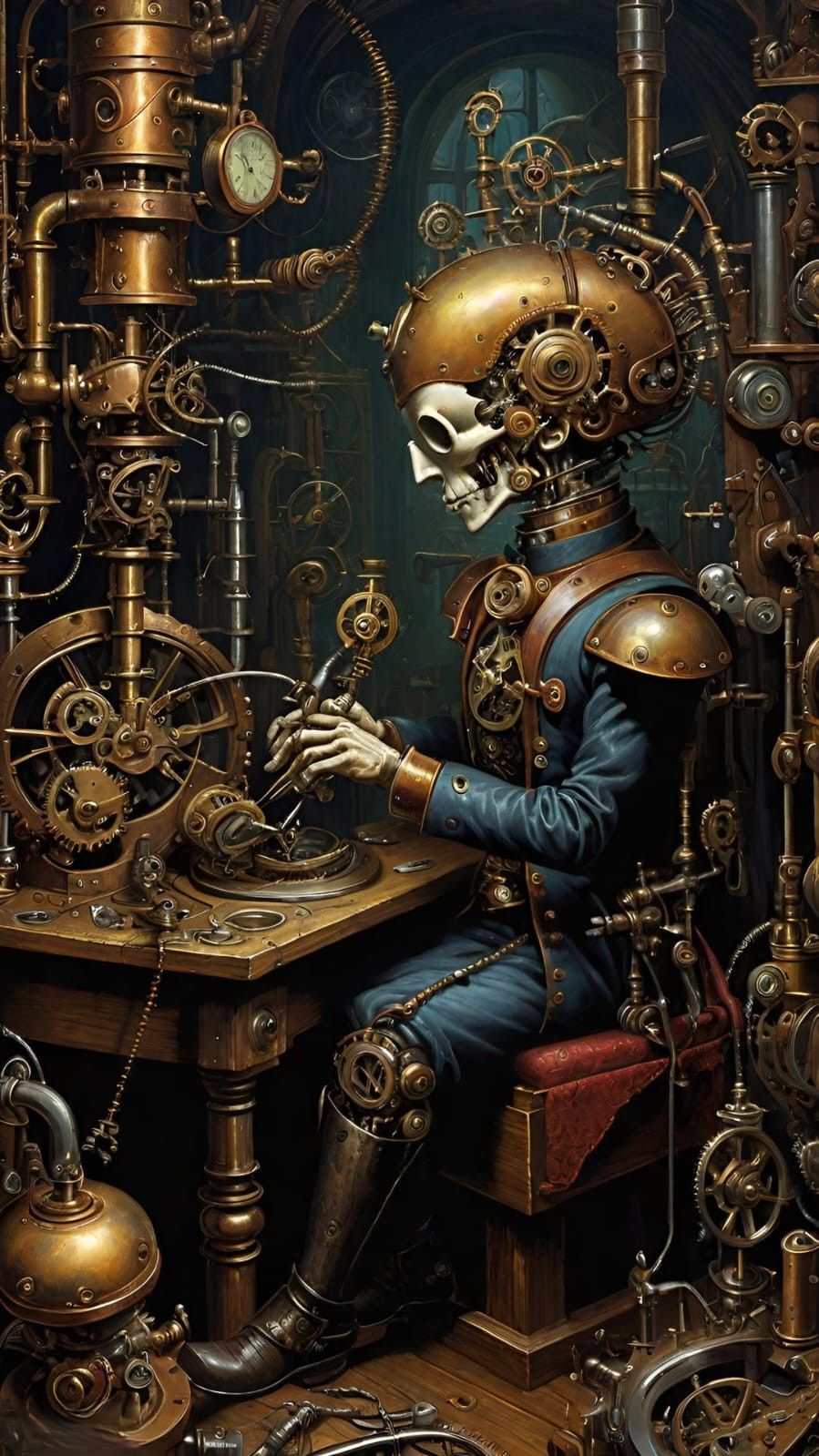 STEAMPUNK ATOMATON 8