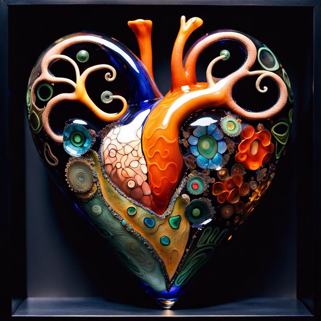 Semi-anatomical glass masterpiece.  by @Twinwaffle