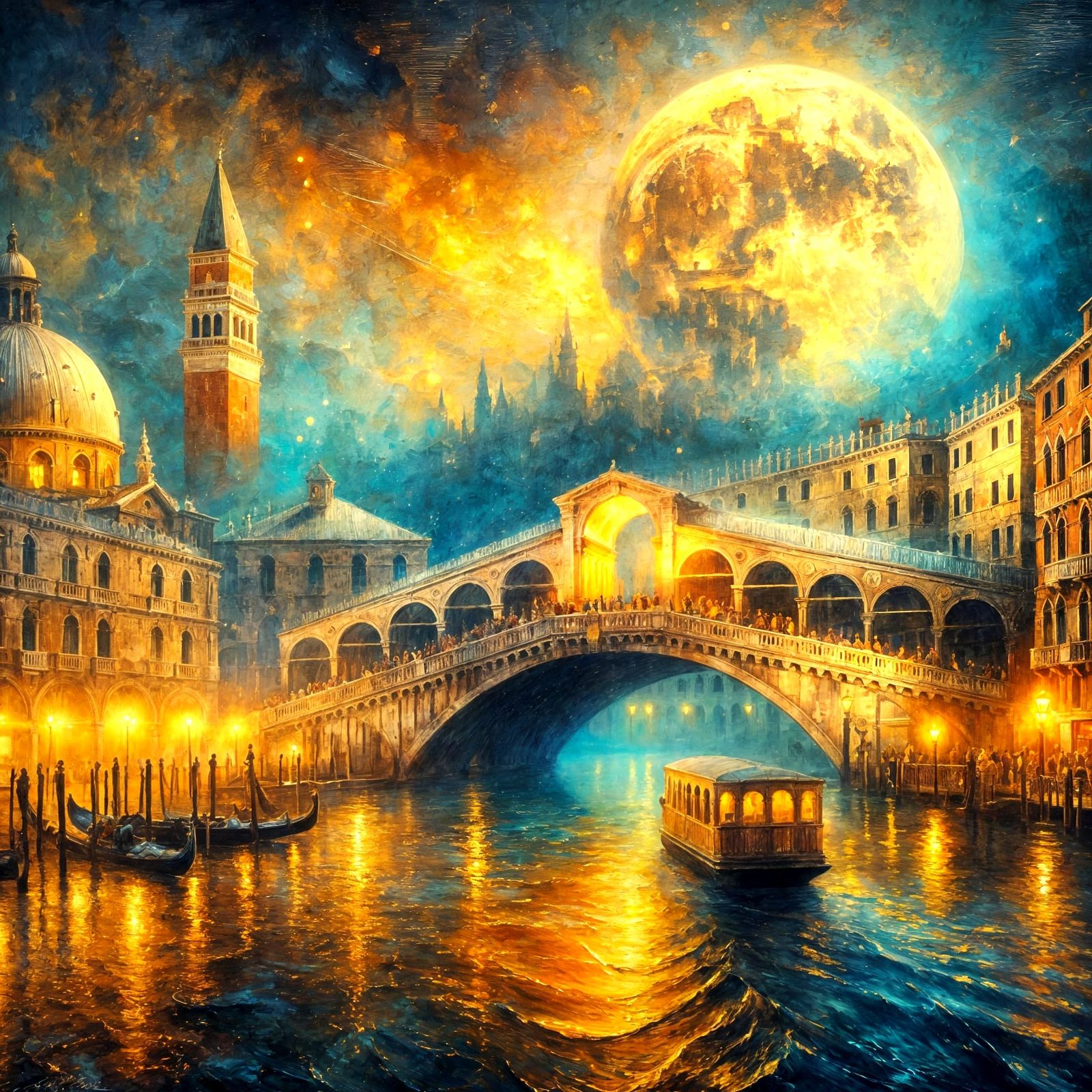 Ponte di Rialto  by @Sherkhal