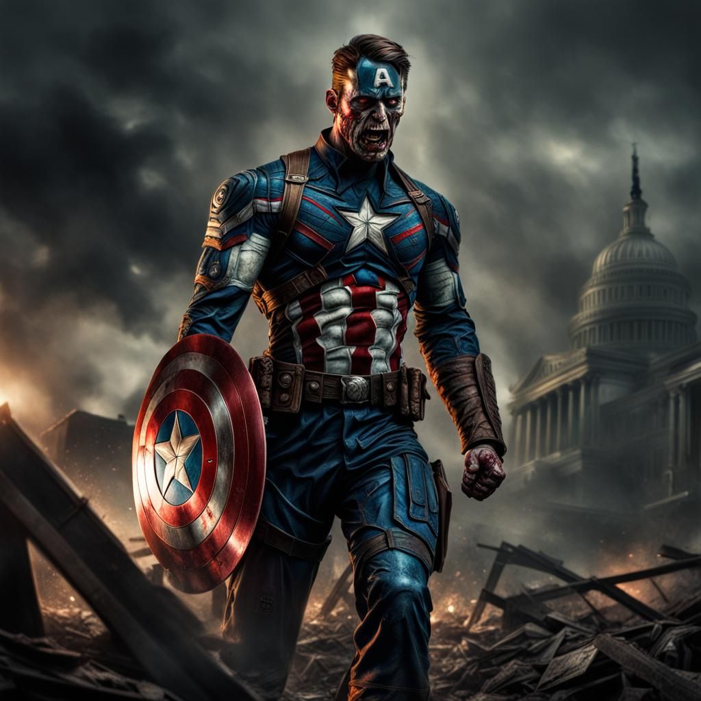 Zombie Captain America