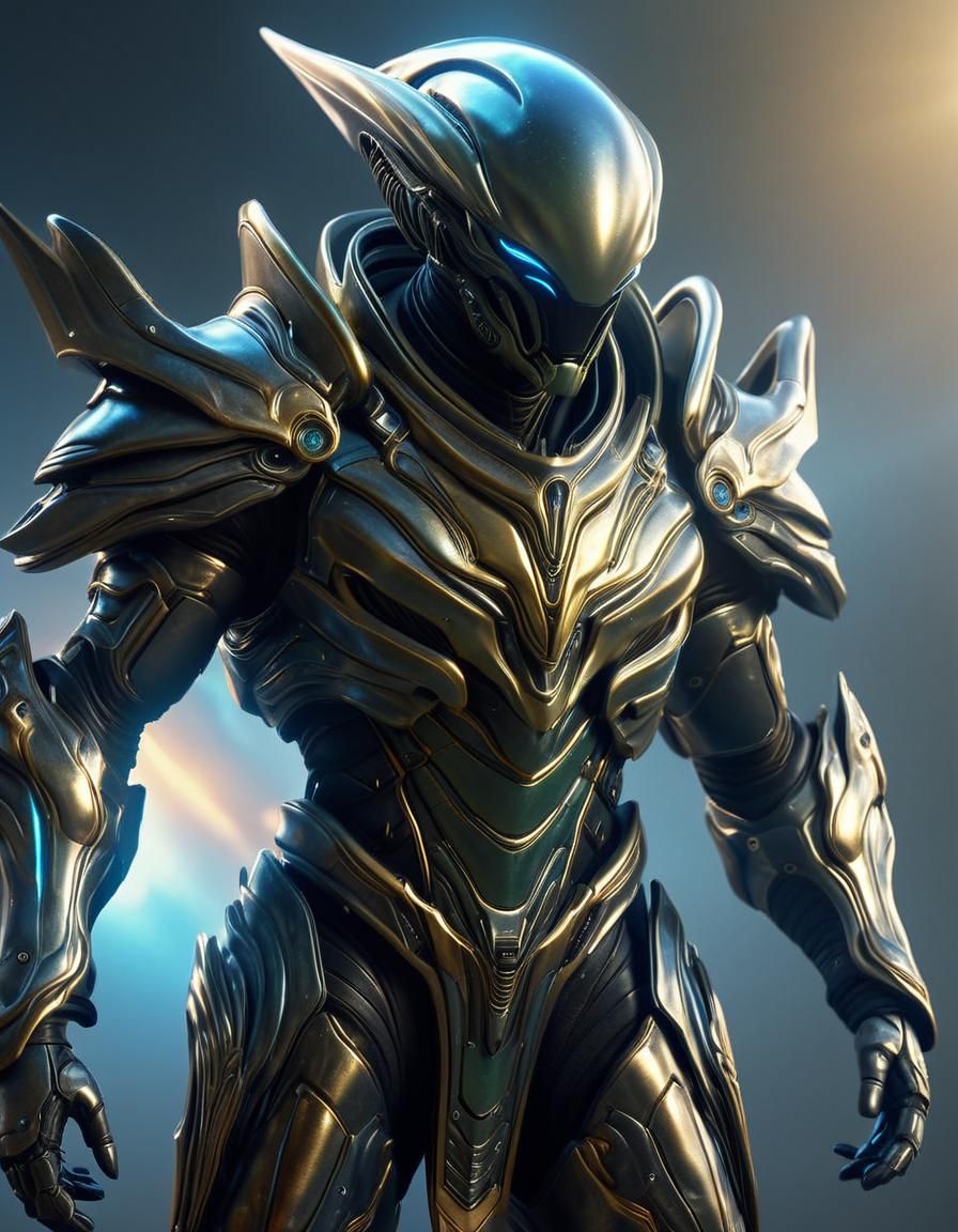 Armored Alien Warrior 