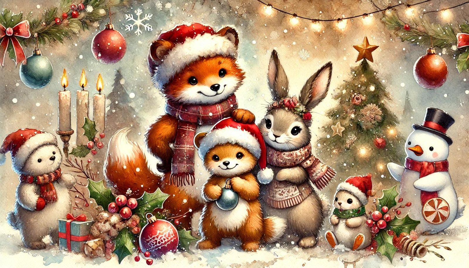 Christmas critters
