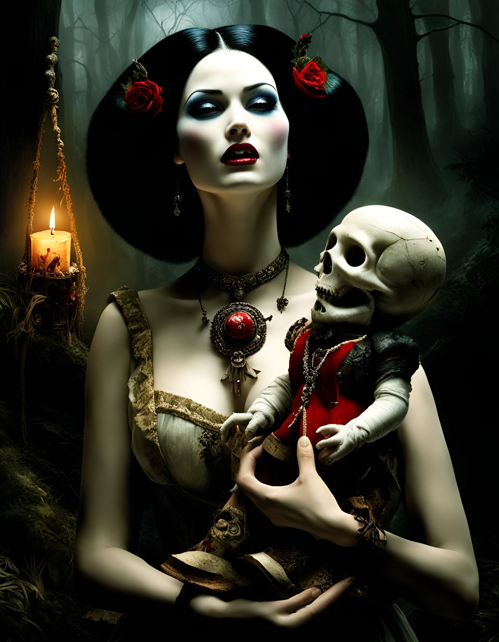 Snow White´s Voodoo Revenge  by @SirHeckerich