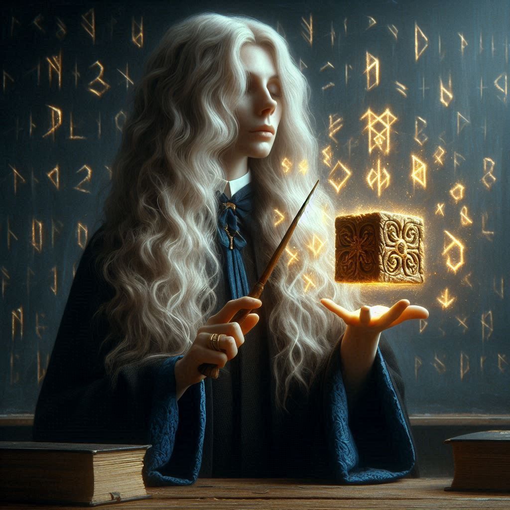 Ancient Runes Professor Elspeth MacGillony  by @Hails
