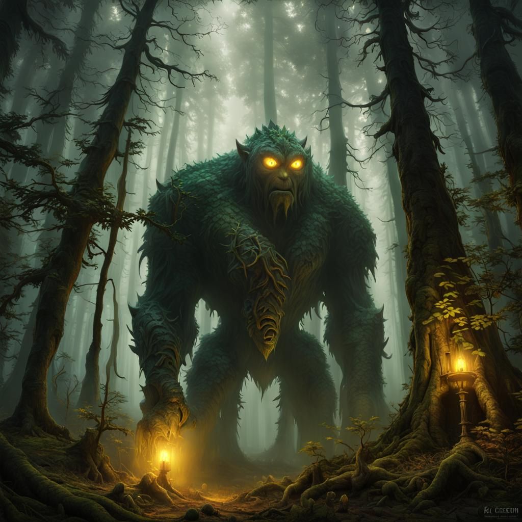 Bigfoot - AI Generated Artwork - NightCafe Creator