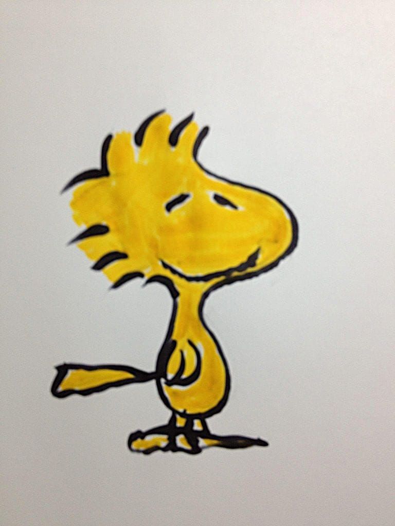 Woodstock from Charles M. Schulz's Peanuts