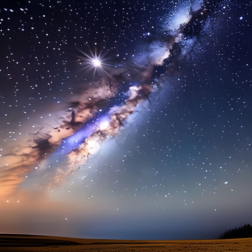 A night sky