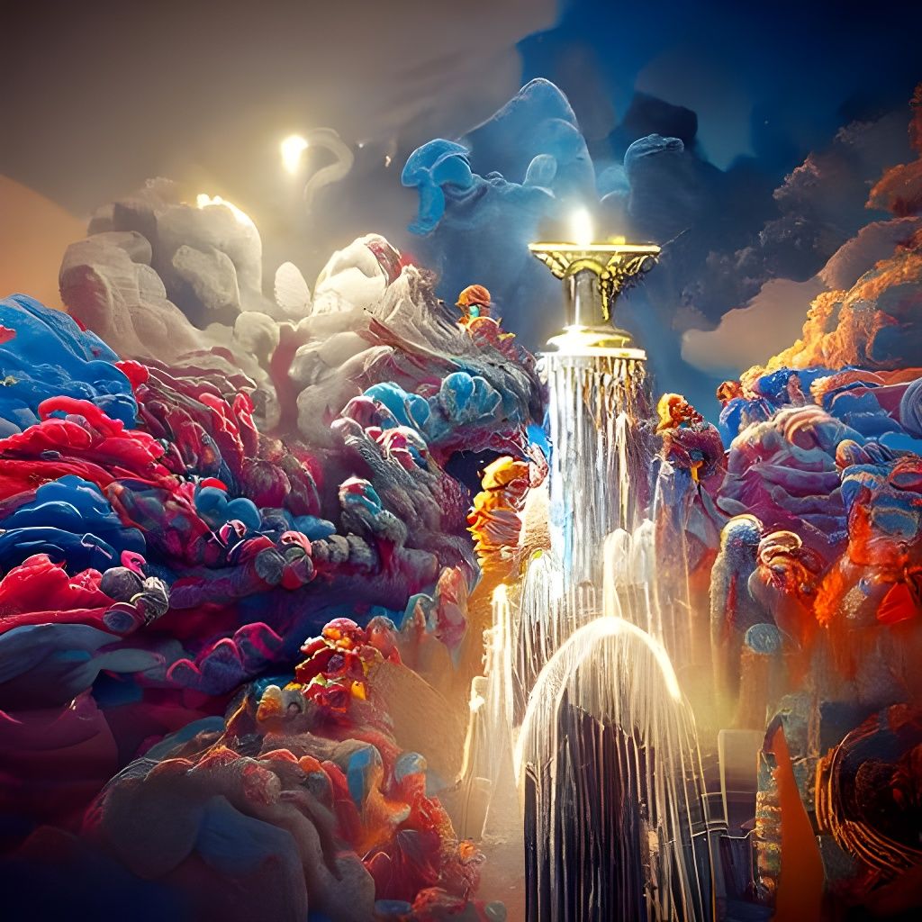 Heaven on Earth! - AI Generated Artwork - NightCafe Creator