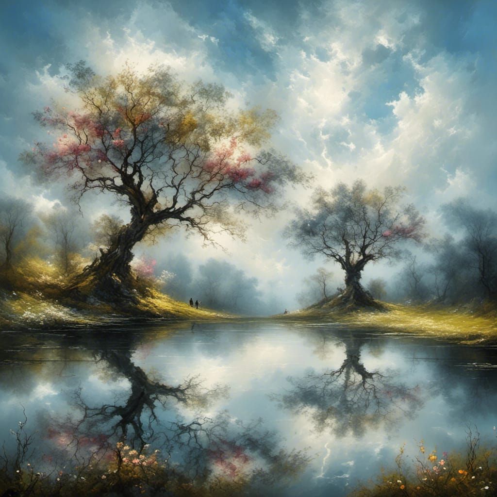  Paysage de printemps   by @Piboulou 