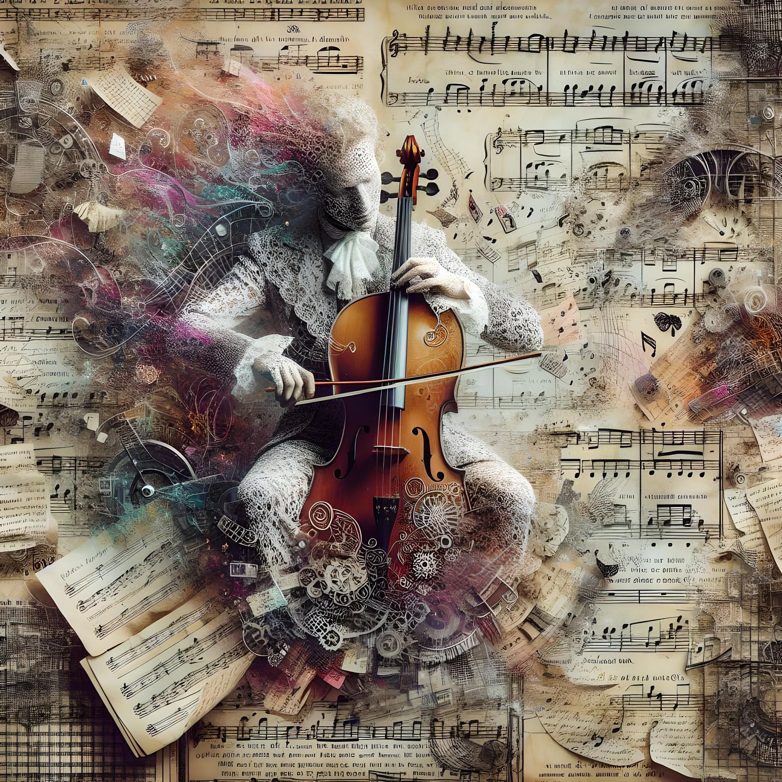 Cello   by @LadyAly B