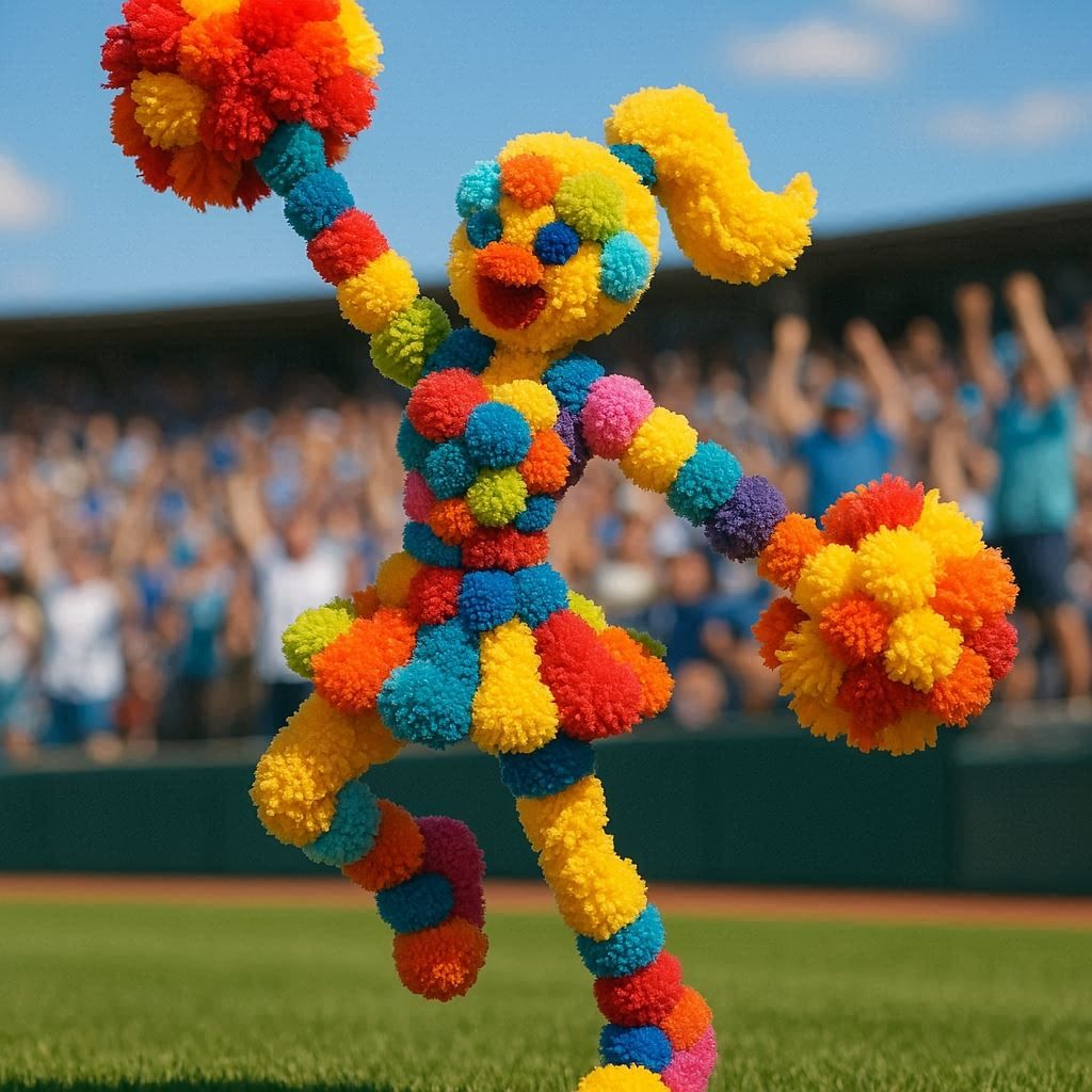 Pom-Pom Cheerleader
