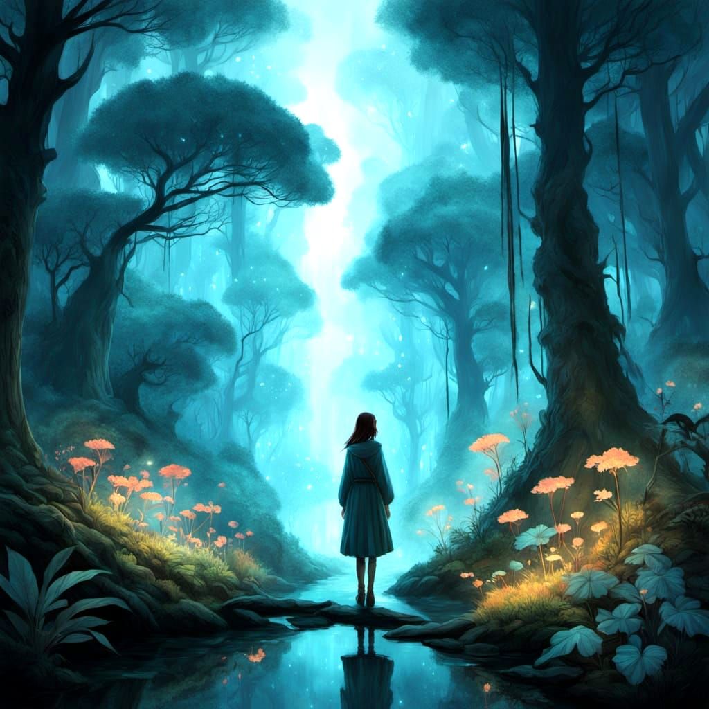 Magical forest adventure 