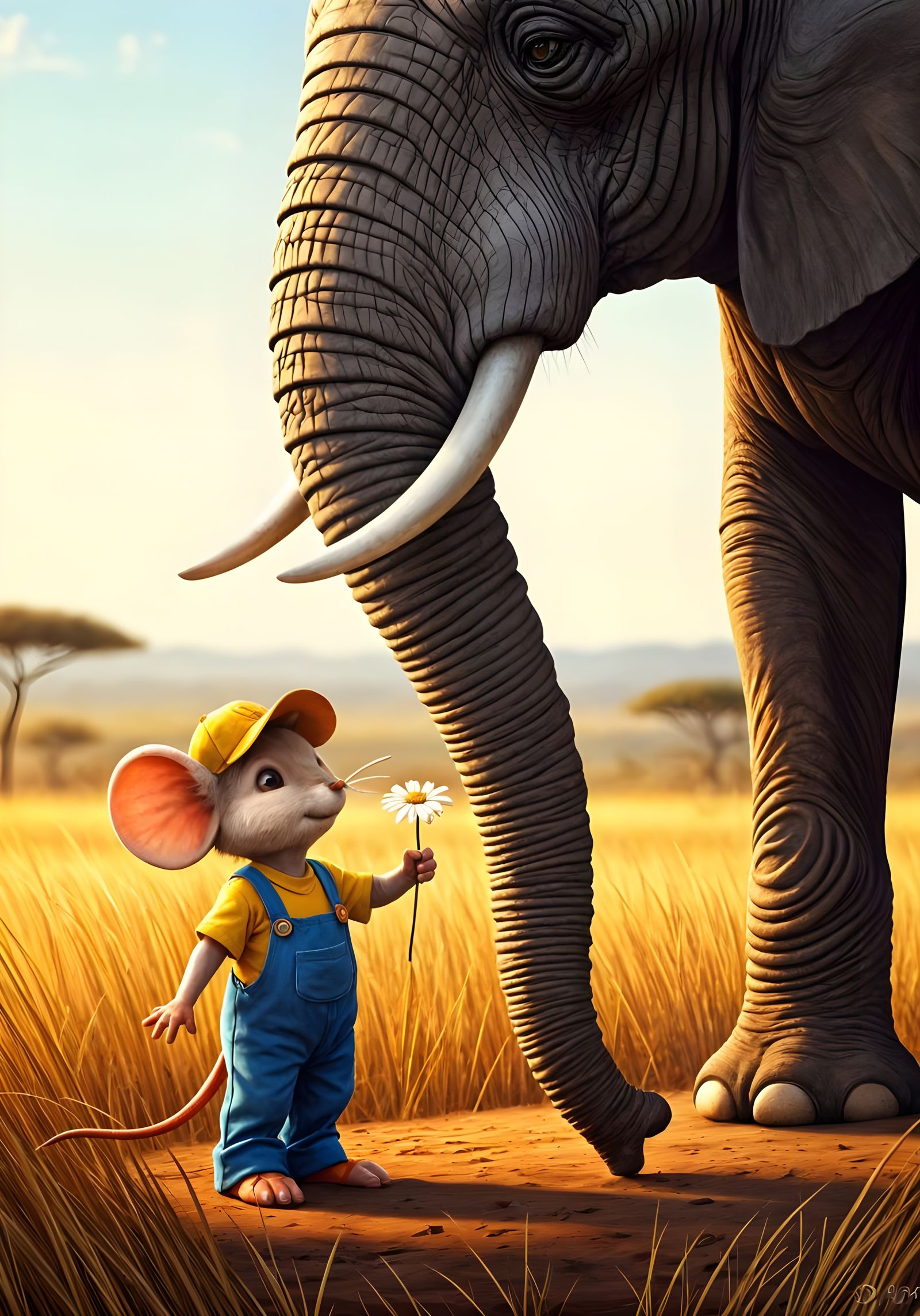 Tall and small  by @Tolino