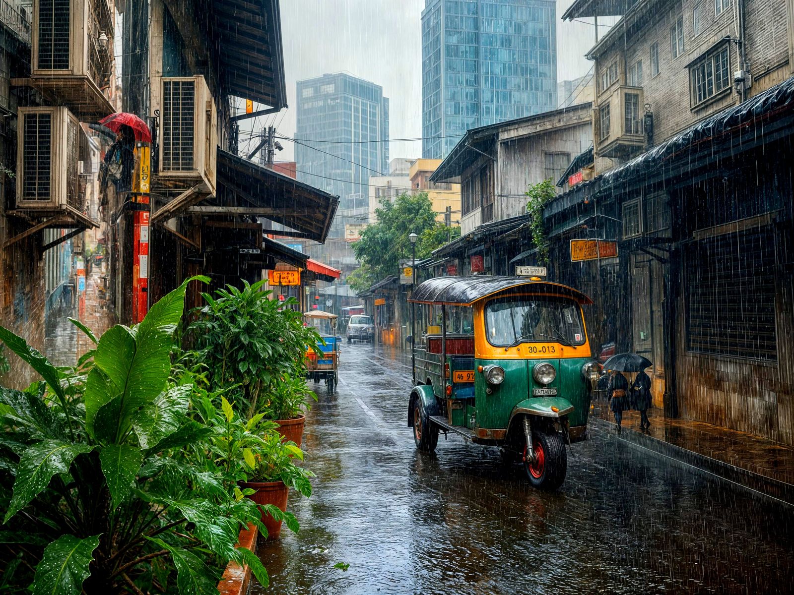 Bangkok Rainfall   by @kalakar