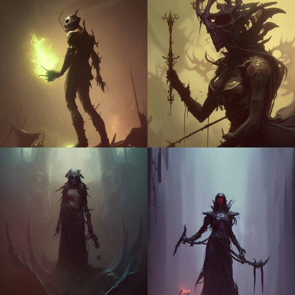 Skull necromancer