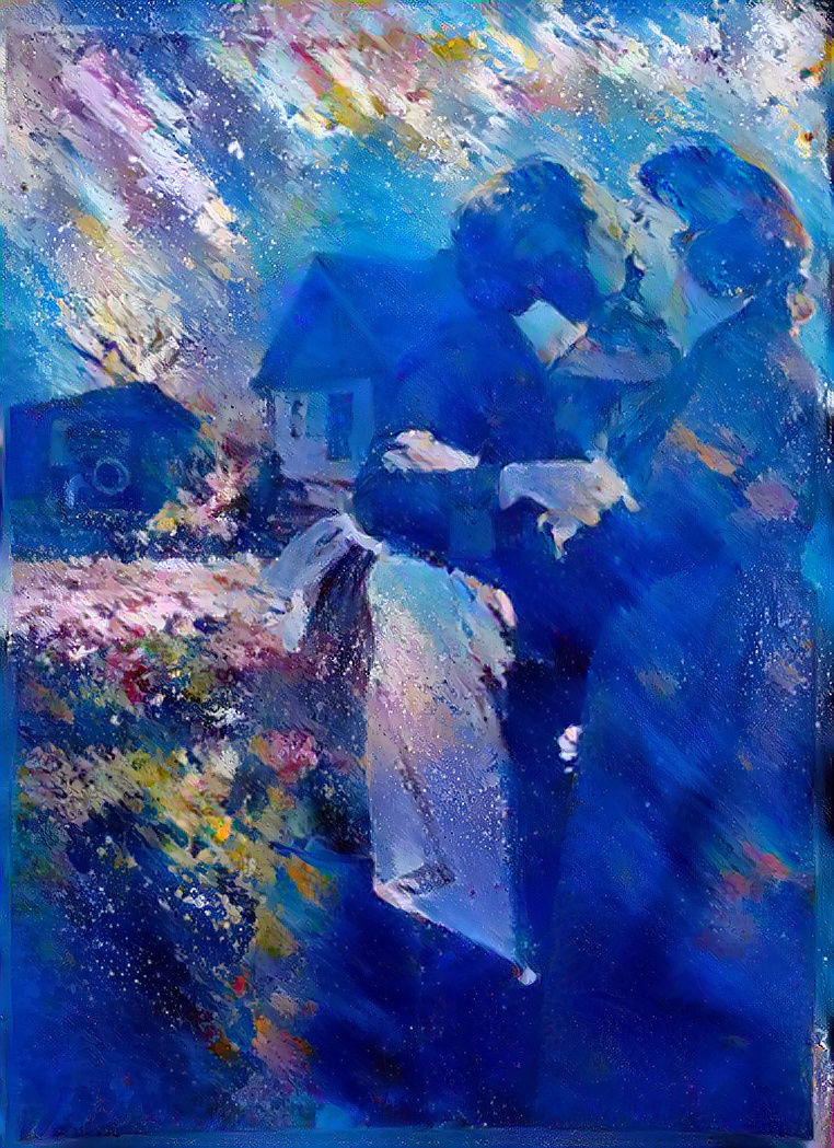 1920 Farmer Lesbian Kiss