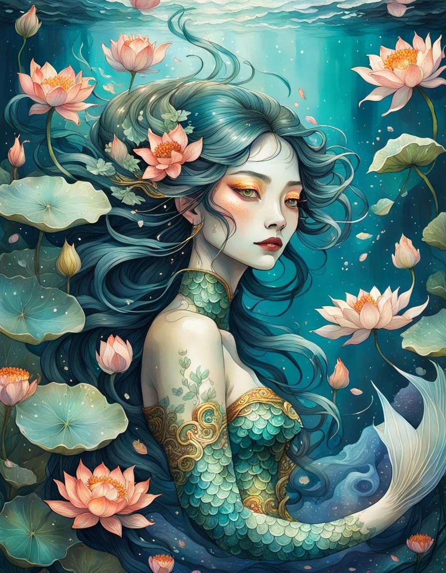 Mermaid  by @Arty Farty