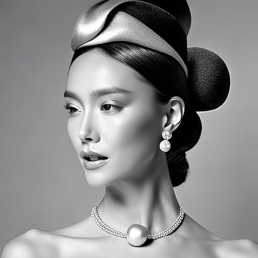 A Single Pearl Earring AI Generated Artwork NightCafe Creator