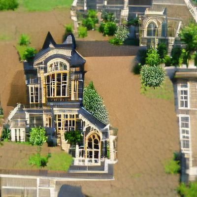 a victorian manor